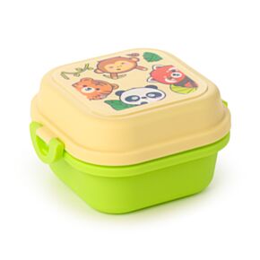 Bento Ételhordó Doboz, Belső Rekesz&Pattintós Tető - Vadon - Édes Állatok ADORAMALS