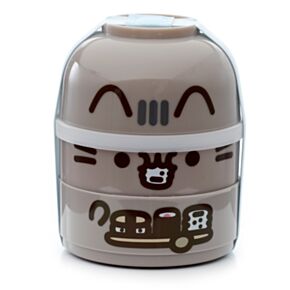 Kerek Bento Doboz Szett, Emeletes - Pusheen Macska