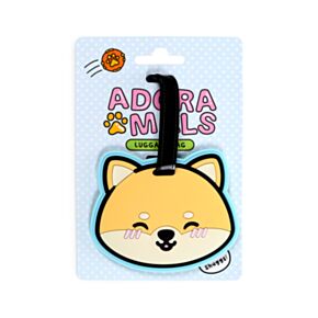 Bőröndcimke, PVC - Shuggs, a Shiba Inu - Édes Állatok ADORAMALS