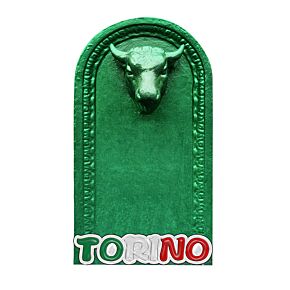 Hűtőmágnes - Torino - Bika Ivókút