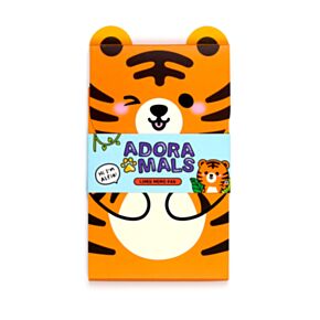 Notesz Felnyitós Fedéllel, Vonalas - Alfie, a Tigris - Édes Állatok ADORAMALS