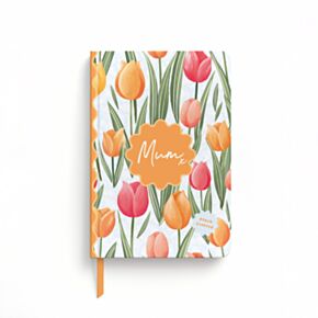 Illatos Notesz A5, Sima, Újrahasznosított Papír - MUM - Tulipán