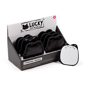 Mini Tükör, Szabadon Álló - Lucky, a Fekete Macska