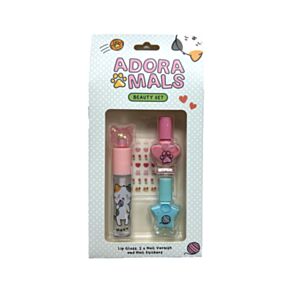 Gyerek Szépségápolási Szett - Lola Macska - Édes Állatok ADORAMALS