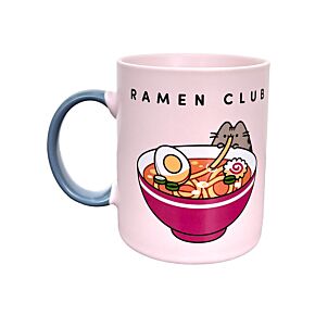 Bögre, Porcelán - Rózsaszín - Pusheen Macska RAMEN CLUB Bögre, Porcelán - Rózsaszín - Pusheen Macska RAMEN CLUB