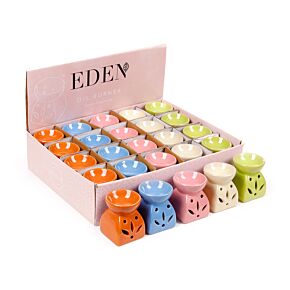 Aromalámpa, Kerámia - Élénk Színű - Virágszirom Alakú Metszetekkel