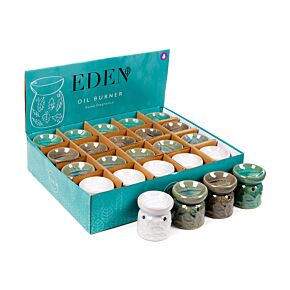 Aromalámpa, Kerámia - Levél Lenyomatokkal - 7cm