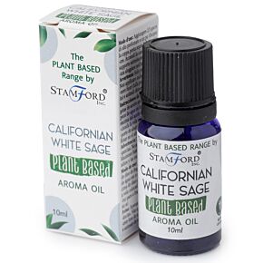 Stamford - Vegán Aromaolaj, Kiváló Minőség - Kaliforniai Fehér Zsálya - 10ml Stamford - Vegán Aromaolaj, Kiváló Minőség - Kaliforniai Fehér Zsálya - 10ml