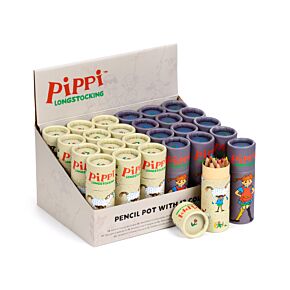Színes Ceruzák Ceruzatartóban - Harisnyás Pippi