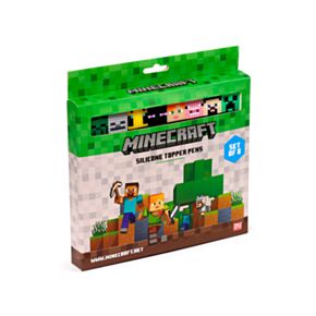 Szilikon Topperes Toll Szett, 8 db-os - Minecraft