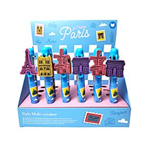 Sokszínű Toll - Je T'Aime Paris (6 Szín) Sokszínű Toll - Je T'Aime Paris (6 Szín)