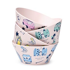 RPET Tálka Szett, 4 db - Volkswagen Transporter VW T1 - Explore RPET Tálka Szett, 4 db - Volkswagen Transporter VW T1 - Explore