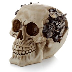 Dekor Koponya - Steampunk Koponya Fogaskerekekkel