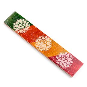 Zsírkő Csakra Füstölő Égető - Hosszúkás - Om