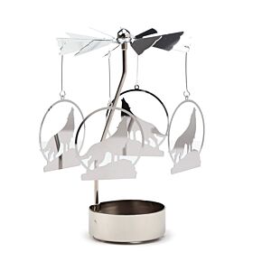 Forgó Mécsestartó - Üvöltő Farkas