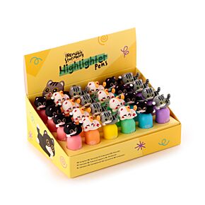 Szövegkiemelő Toll Topperrel - Aranyos Cat