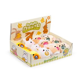 Nyomogatós Játék, Plüss - Slime Squeezy Labda - Nyuszik & Csibék -Tavasz SPRINGTIME