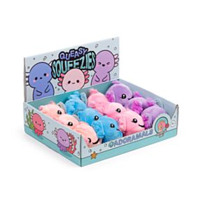 Nyomogatós Játék, Plüss - Slime Squeezy Labda - Axolotl (Szalamandra)
