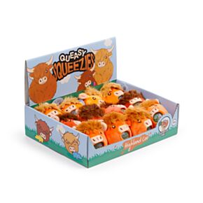 Nyomogatós Játék, Plüss - Slime Squeezy Labda - Skót Marha