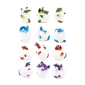 Bébi Sárkány Figurák Tojásban - Minivilág