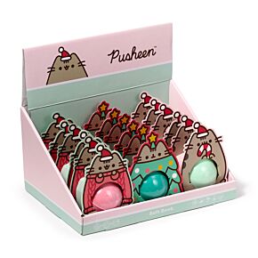 Fürdőbomba Formázott Díszcsomagolásban, Karácsonyi - Pusheen Macska Fürdőbomba Formázott Díszcsomagolásban, Karácsonyi - Pusheen Macska