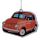 Autóillatosító - Retró Fiat 500 - Piros (Narancs)