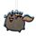 Autóillatosító - Unikornis Pusheen Macska (Eper Muffin)