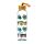 Üveg Palack Bambusz Kupakkal 500ml - Volkswagen Transporter VW T1 - Surf/Summer