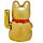 Maneki Neko Szerencsehozó Macska, Integető - 21cm