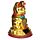 Maneki Neko Szerencsehozó Macska, Integető - Arany