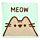 Zsugorított Törölköző - Pusheen Macska