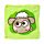 Zsugorított Törölköző - Kawaii Stílus - Shaun, a Bárány
