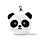 Utazópárna Szemmaszkkal, Plüss RELAXEAZZZ - Panda - Édes Állatok