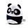 Párna, Plüss - Susu, a Panda - Vadon Állatai - Édes Állatok - Squidglys