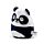 Párna, Plüss - Susu, a Panda - Vadon Állatai - Édes Állatok - Squidglys