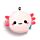 Utazópárna Szemmaszkkal, Plüss RELAXEAZZZ - Maddie, az Axolotl (Szalamandra) - Édes Állatok