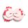 Utazópárna Szemmaszkkal, Plüss RELAXEAZZZ - Maddie, az Axolotl (Szalamandra) - Édes Állatok