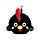 Utazópárna Szemmaszkkal, Plüss RELAXEAZZZ - Galo De Barcelos - Portugál Kakas