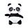 2 az 1-ben Kifordítható Utazópárna & Plüss Figura - Susu, a Panda - Édes Állatok