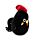 Párna, Plüss - Galo De Barcelos - Portugál Kakas - Squidglys