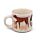Espresso Kávéscsésze Szett, Porcelán, 2 db-os - Kutyafalka