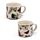 Espresso Kávéscsésze Szett, Porcelán, 2 db-os - Pillangómezők