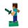 Napelemes Táncoló Figura - Minecraft - Steve