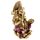 Arany és Piros Ganesh Szobor 16cm