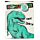 Ajándéktasak 26x12x33cm - Boldog Születésnapot! - Dinoszaurusz Világ