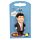 Kulcstartó Hanggal, Műanyag, LED-es - Mr Bean