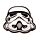 Poháralátét Szett, 4 db-os - Az Eredeti Stormtrooper