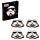 Poháralátét Szett, 4 db-os - Az Eredeti Stormtrooper
