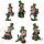 Szerencsehozó Kobold Figura - 6-7cm