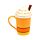 Kerámia Bögre Fedéllel - Sütőtökös Spiced Latte - Foodiemals